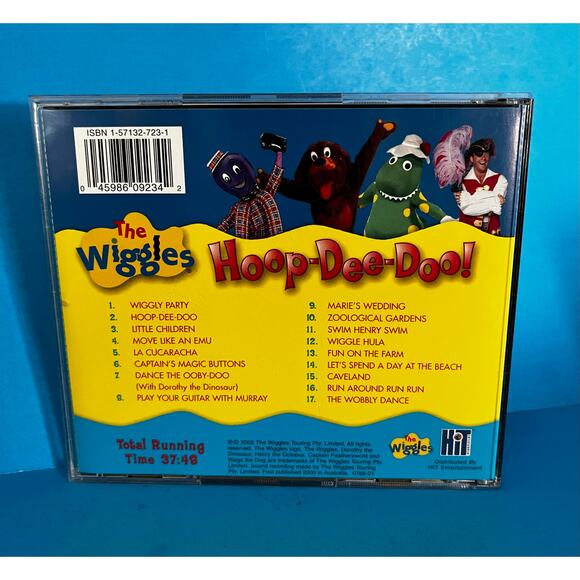 The Wiggles – Hoop-Dee-Doo! It’s a Wiggly Party CD (2002) 17 Songs w/ Booklet - Picture 2 of 7
